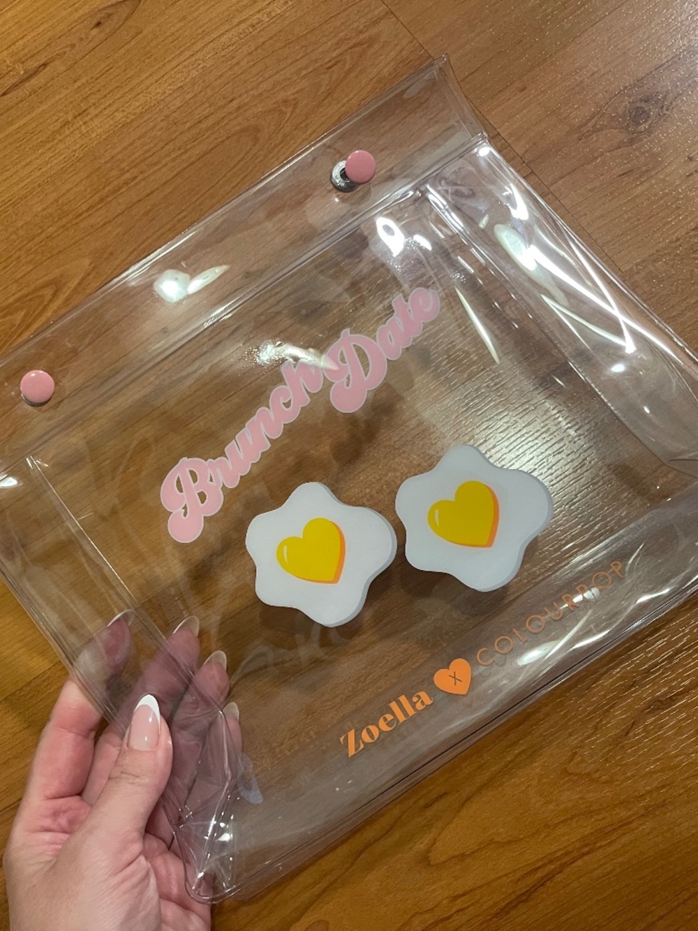 Zoella x Colourpop Brunch Collection Cosmetic Bag